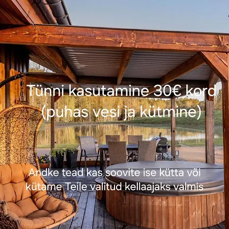 Tatil Evi Kasvandu Talu Saunamaja Tootsi (Voru)